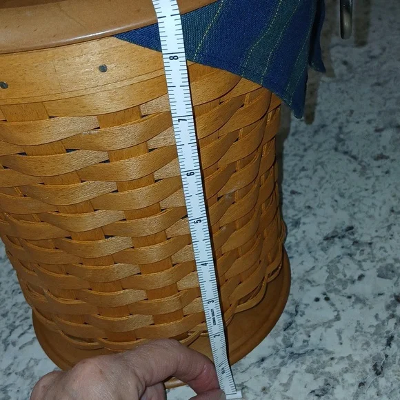 Longaberger 2005-06 Collectors Club 10th Year Anniversary Celebration Basket Baskets & Bins